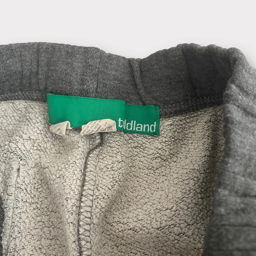 Toddland Mens Sweatpants Large Narwals Narwhals Spellout Cotton Blend Streetwear
